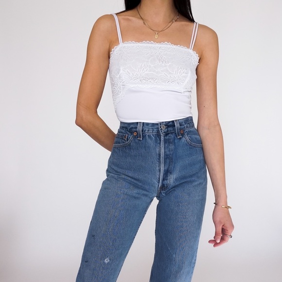 90s Vintage 501 Levi’s Jeans size 26/27 - Picture 2 of 5